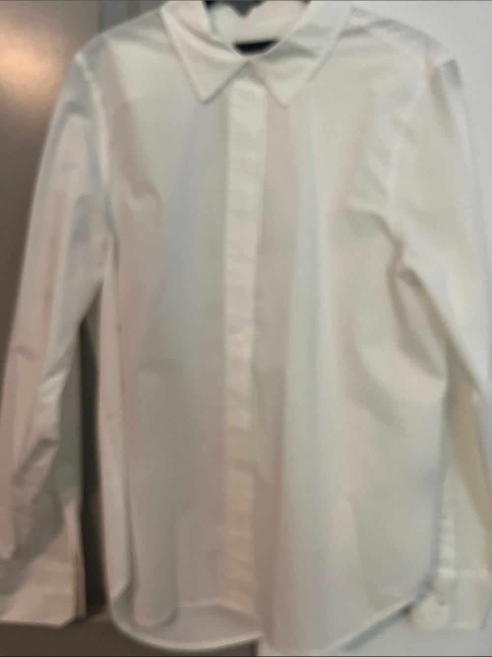 Jenni kayne Classic White Long-Sleeve Dress Shirt